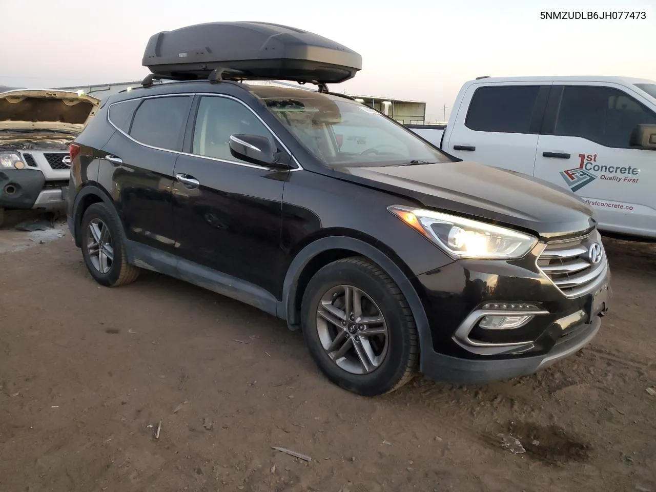 5NMZUDLB6JH077473 2018 Hyundai Santa Fe Sport