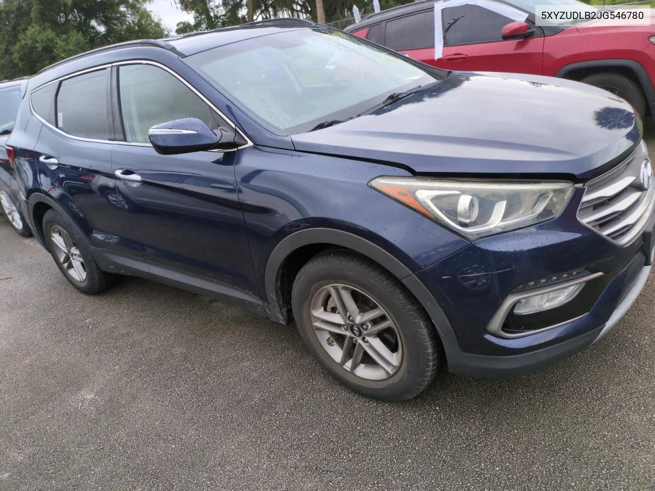 2018 Hyundai Santa Fe Sport VIN: 5XYZUDLB2JG546780 Lot: 74173004