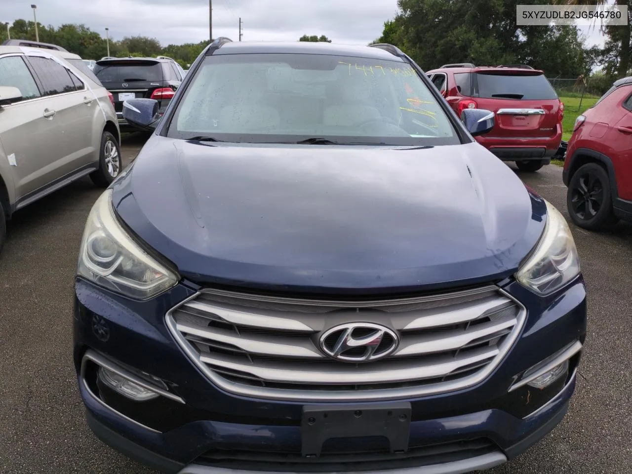 2018 Hyundai Santa Fe Sport VIN: 5XYZUDLB2JG546780 Lot: 74173004