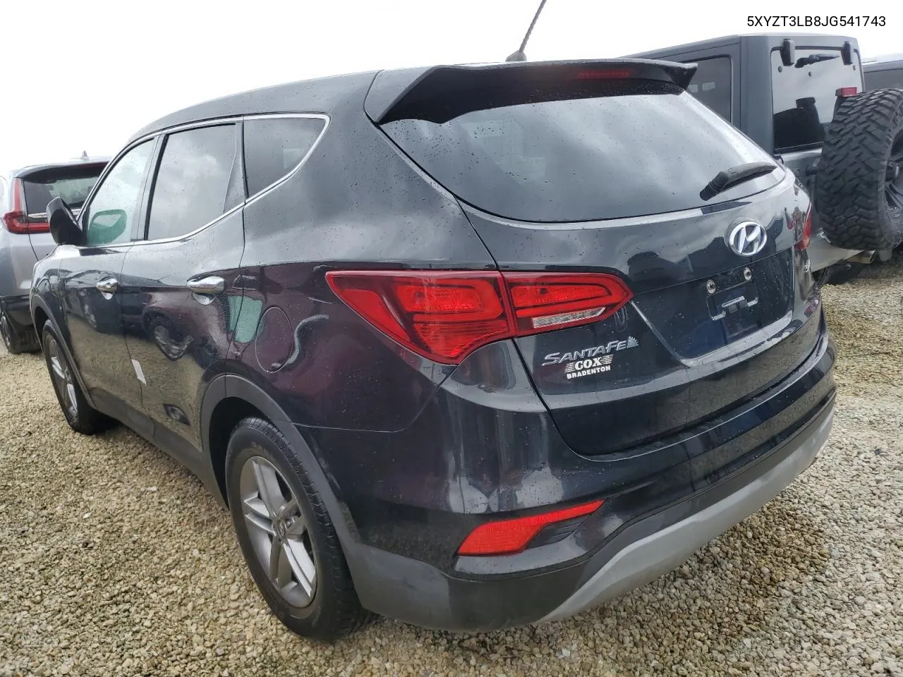 2018 Hyundai Santa Fe Sport VIN: 5XYZT3LB8JG541743 Lot: 74201274