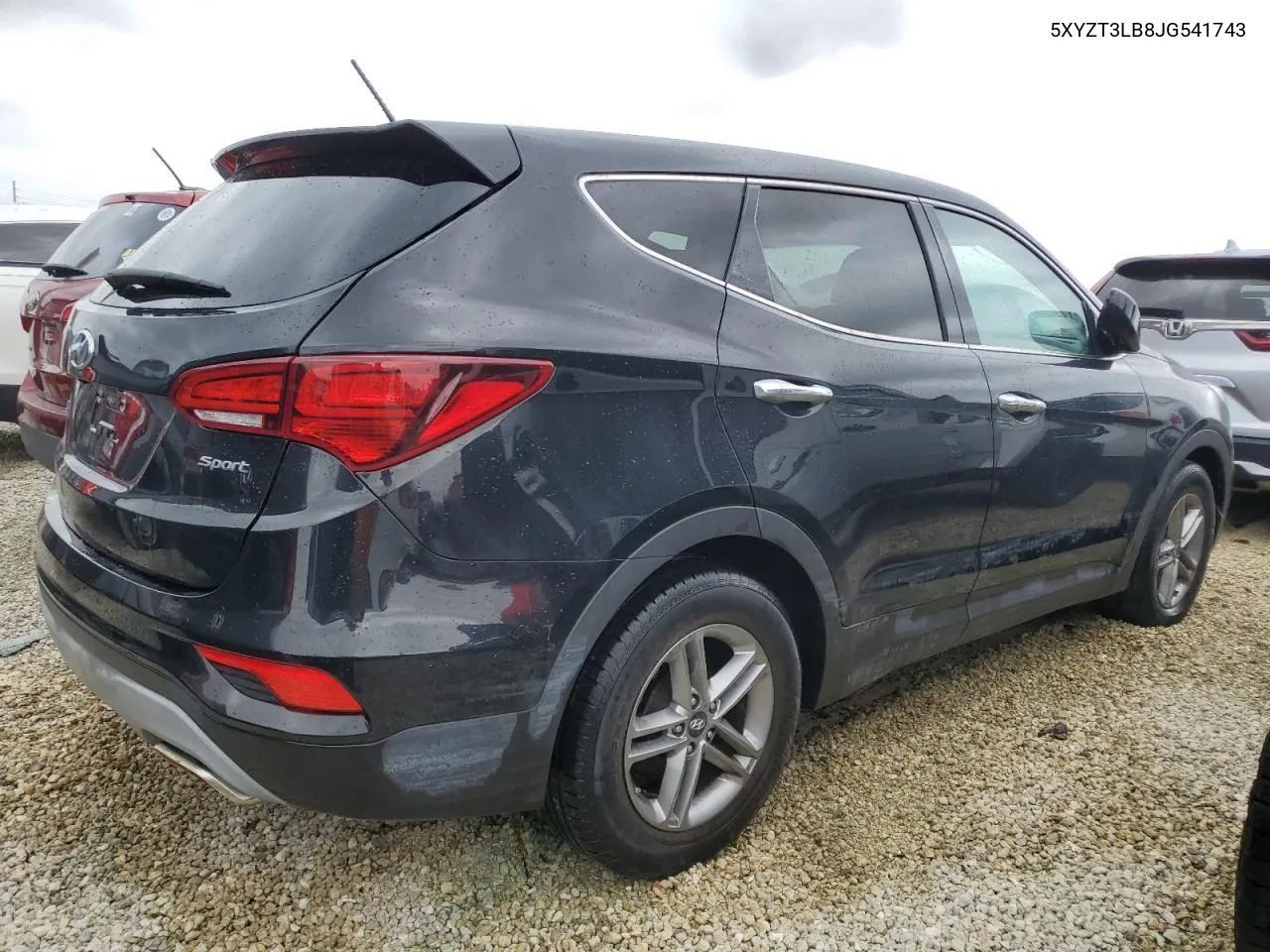 2018 Hyundai Santa Fe Sport VIN: 5XYZT3LB8JG541743 Lot: 74201274