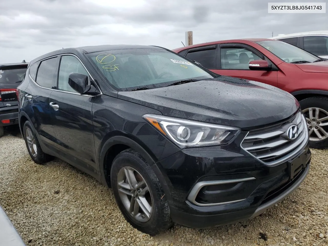 2018 Hyundai Santa Fe Sport VIN: 5XYZT3LB8JG541743 Lot: 74201274