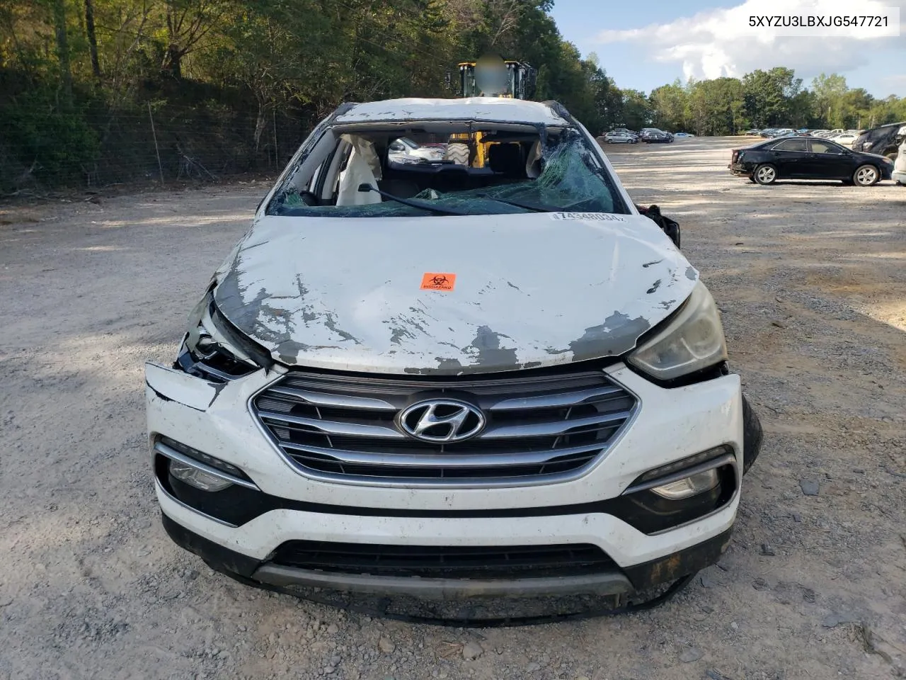 2018 Hyundai Santa Fe Sport VIN: 5XYZU3LBXJG547721 Lot: 74348034