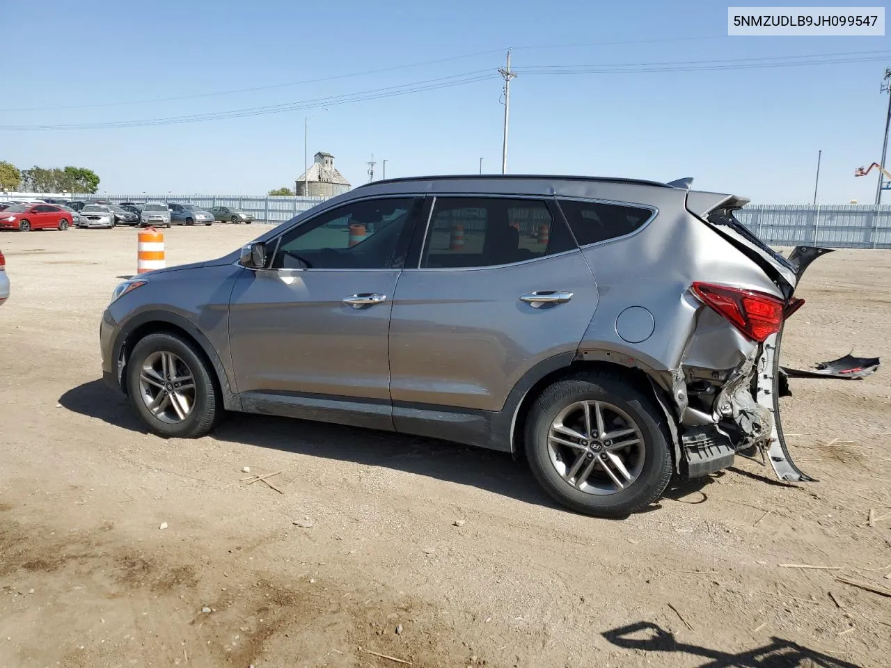 2018 Hyundai Santa Fe Sport VIN: 5NMZUDLB9JH099547 Lot: 74565054