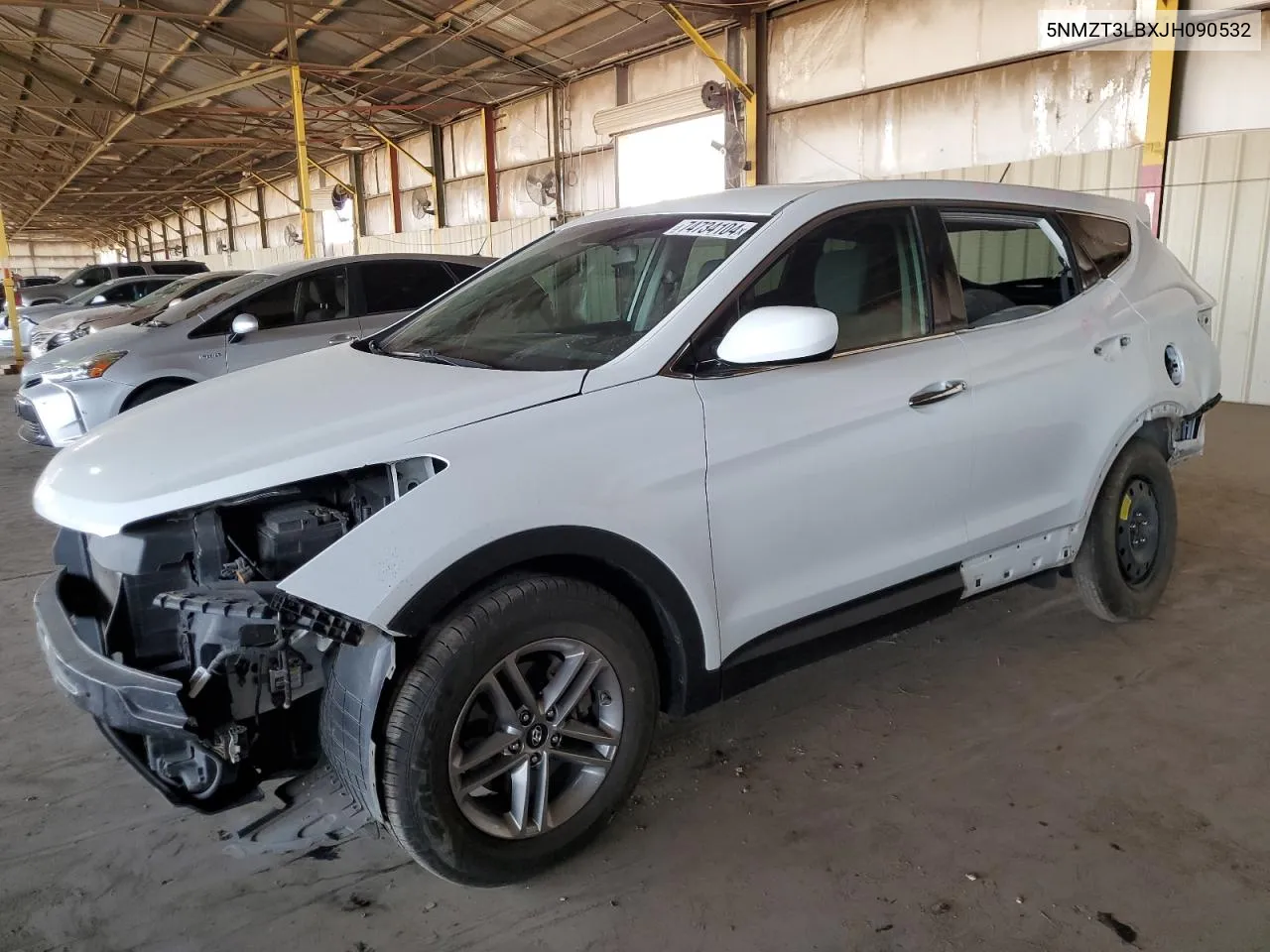 2018 Hyundai Santa Fe Sport VIN: 5NMZT3LBXJH090532 Lot: 74734104