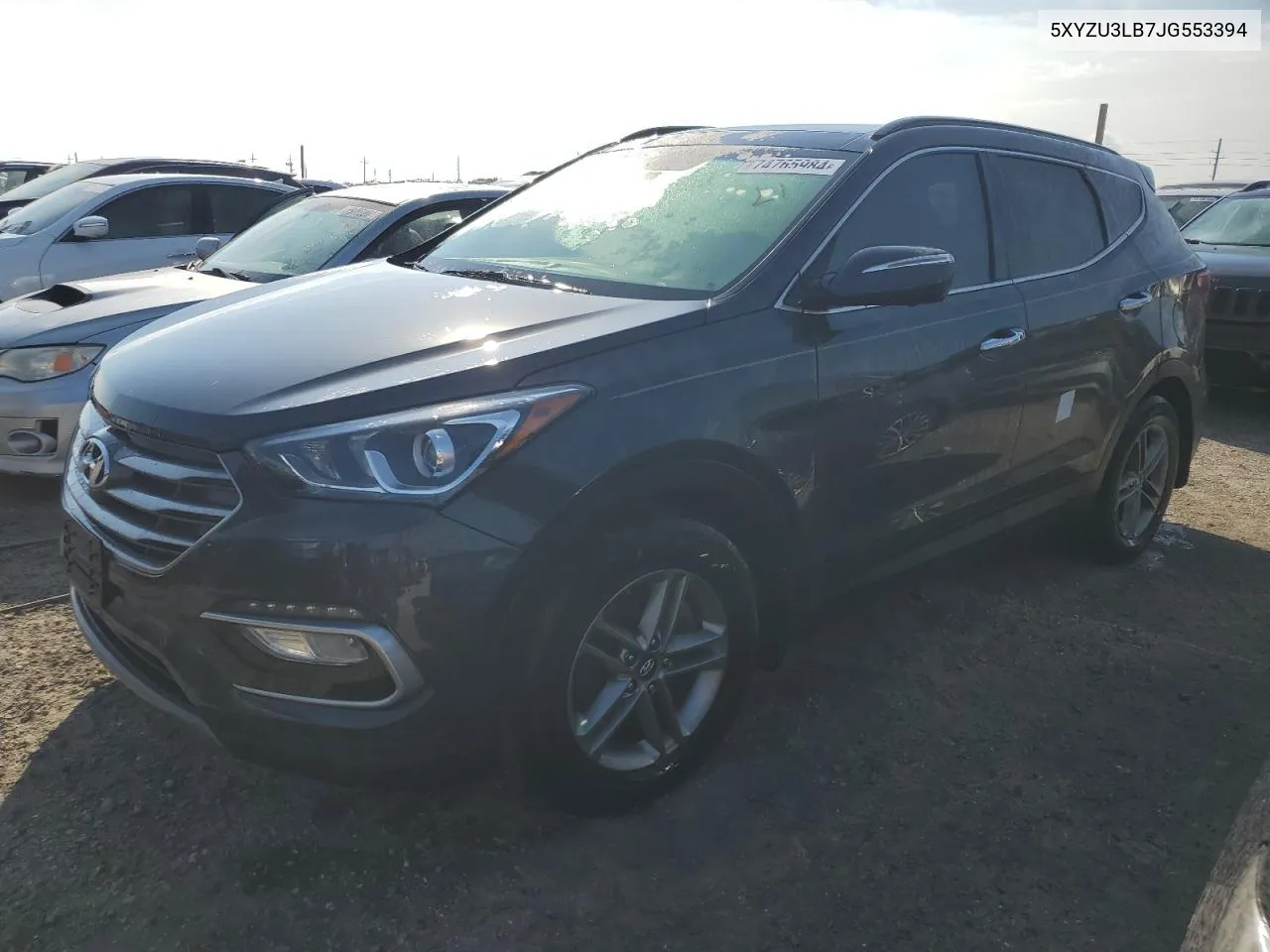 5XYZU3LB7JG553394 2018 Hyundai Santa Fe Sport