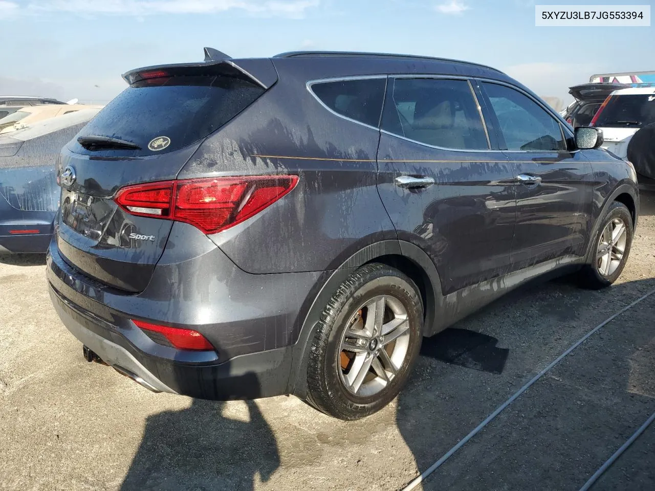 5XYZU3LB7JG553394 2018 Hyundai Santa Fe Sport