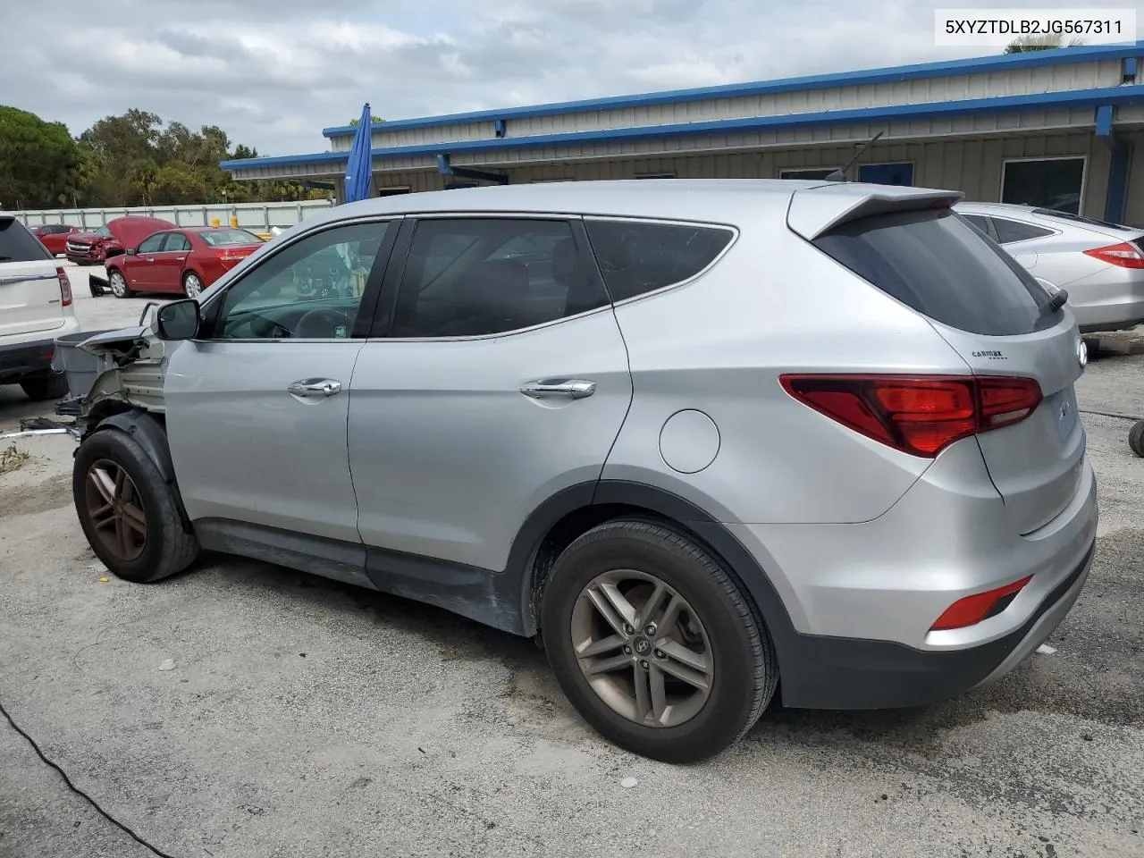 2018 Hyundai Santa Fe Sport VIN: 5XYZTDLB2JG567311 Lot: 74826634