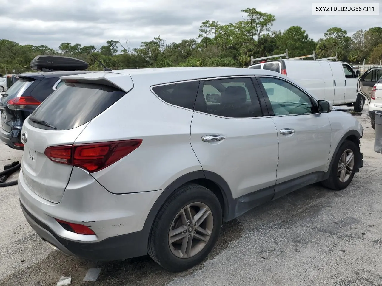 5XYZTDLB2JG567311 2018 Hyundai Santa Fe Sport