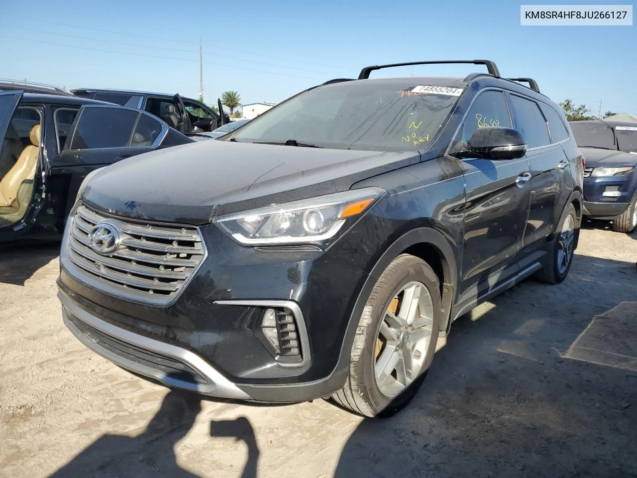 2018 Hyundai Santa Fe Se Ultimate VIN: KM8SR4HF8JU266127 Lot: 74855204