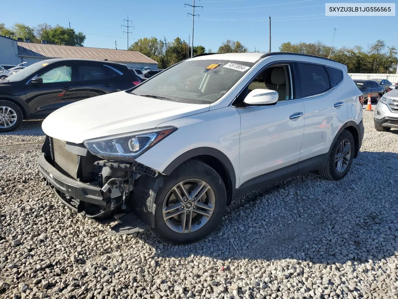 2018 Hyundai Santa Fe Sport VIN: 5XYZU3LB1JG556565 Lot: 74973854