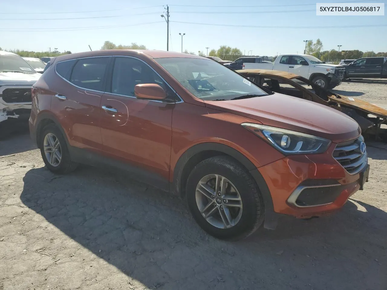 2018 Hyundai Santa Fe Sport VIN: 5XYZTDLB4JG506817 Lot: 75030124