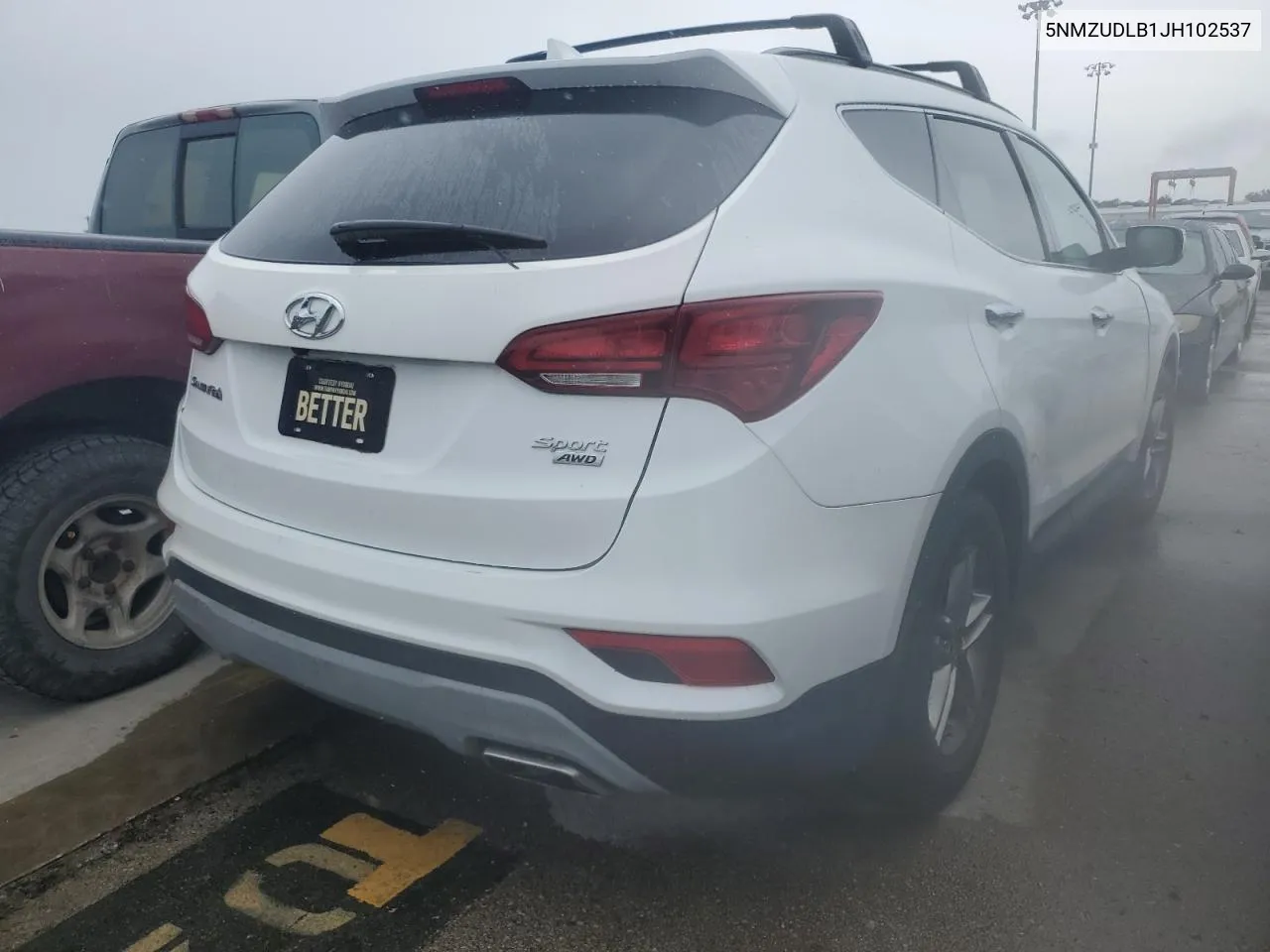 2018 Hyundai Santa Fe Sport VIN: 5NMZUDLB1JH102537 Lot: 75067014