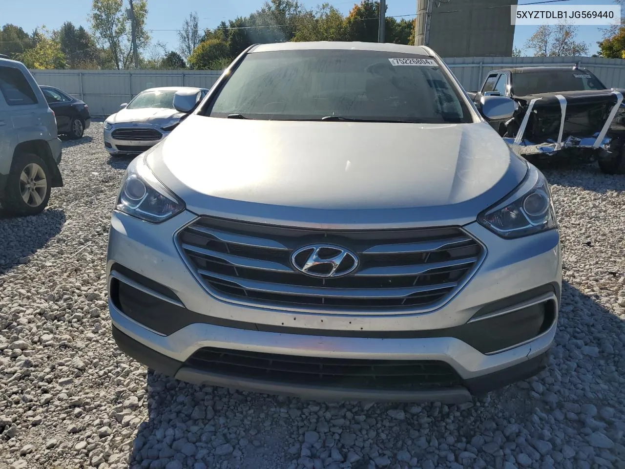 5XYZTDLB1JG569440 2018 Hyundai Santa Fe Sport