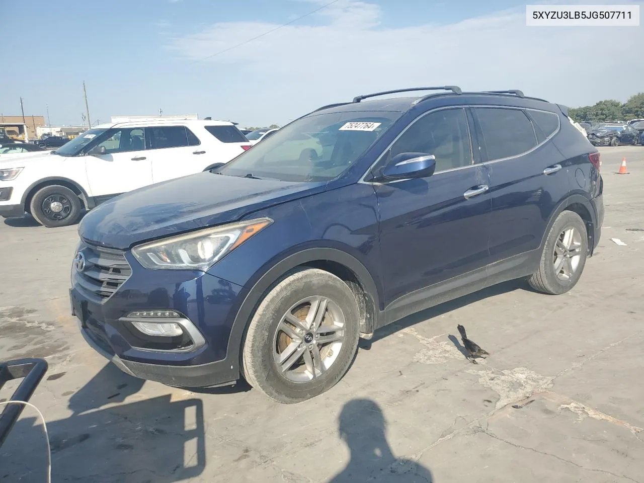 5XYZU3LB5JG507711 2018 Hyundai Santa Fe Sport