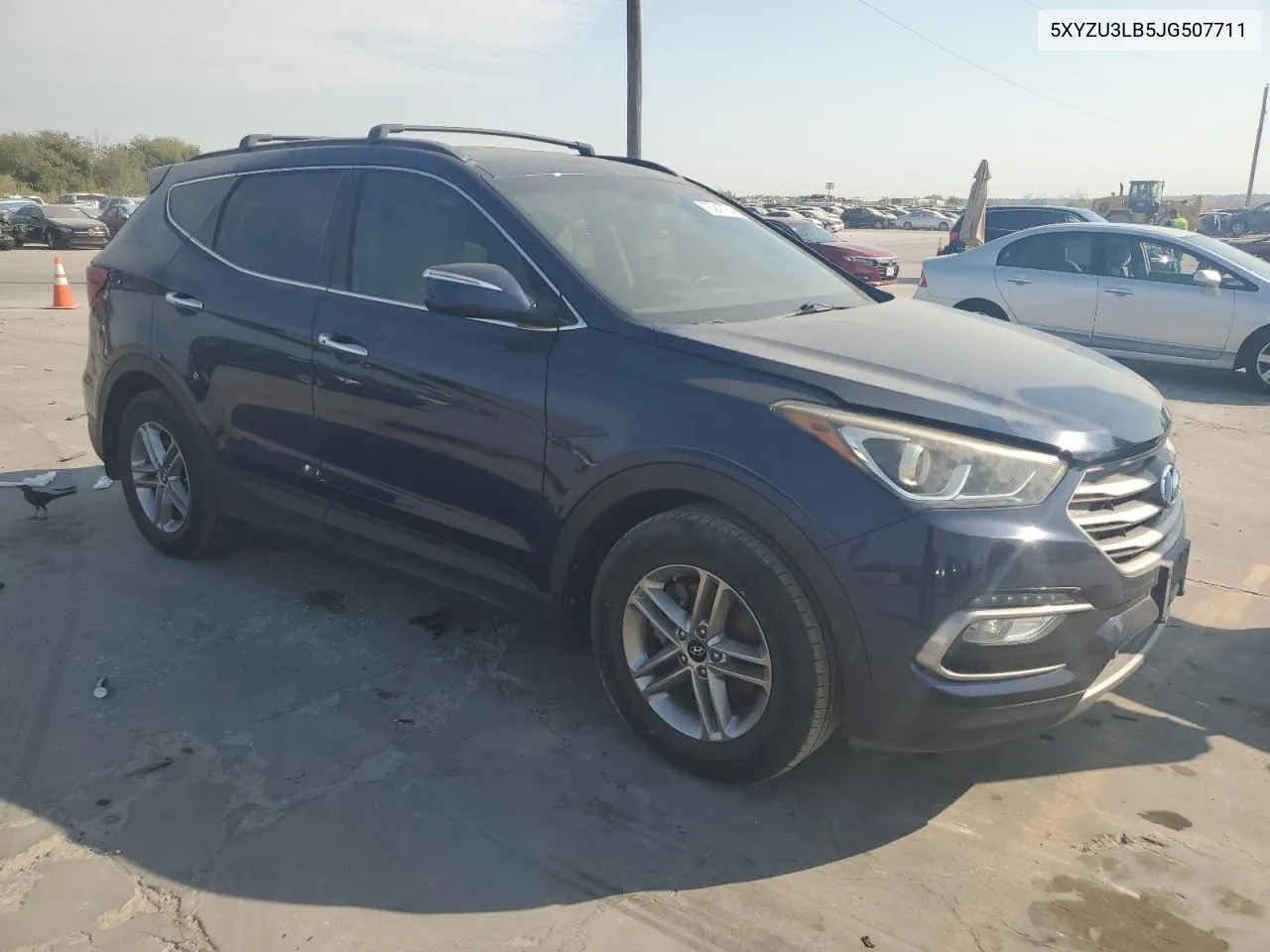 2018 Hyundai Santa Fe Sport VIN: 5XYZU3LB5JG507711 Lot: 75247764