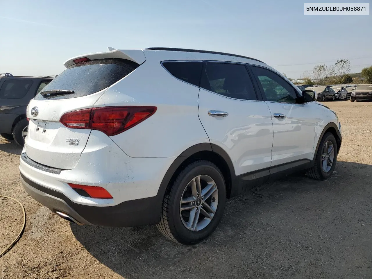 2018 Hyundai Santa Fe Sport VIN: 5NMZUDLB0JH058871 Lot: 75255674