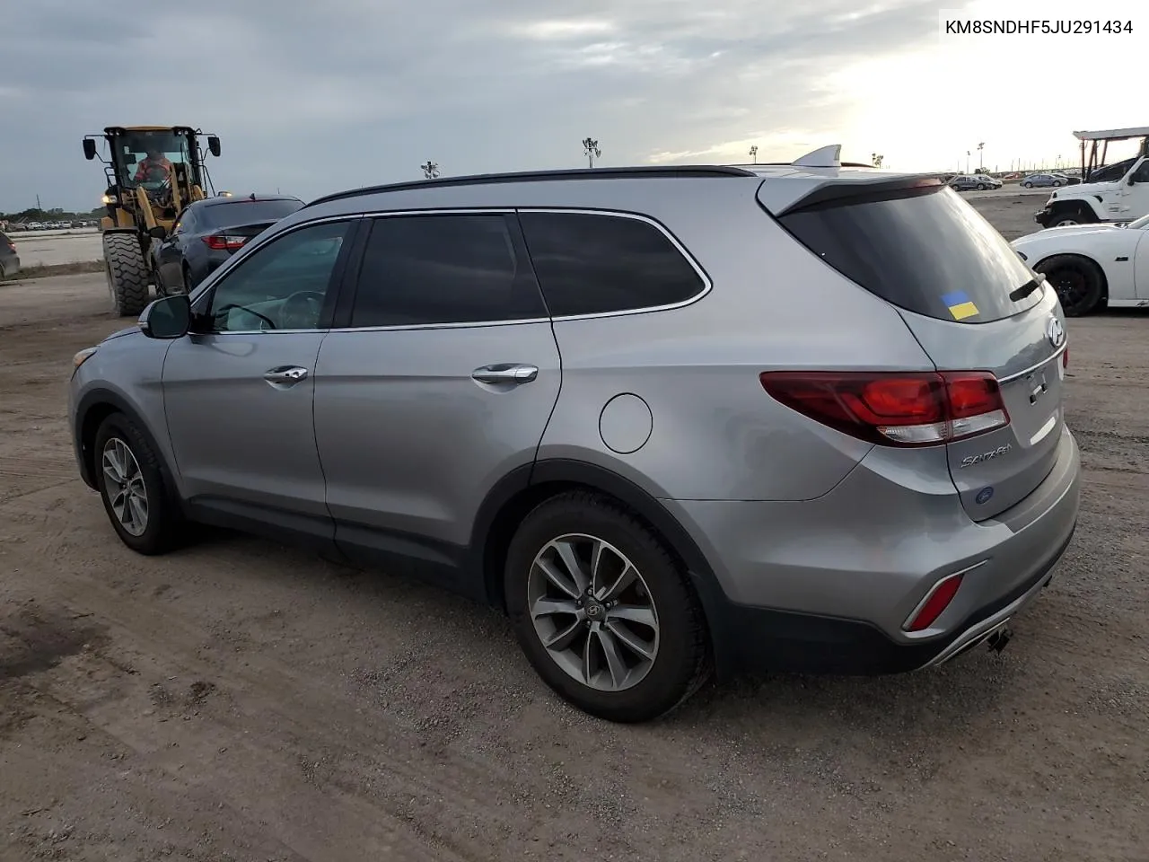 2018 Hyundai Santa Fe Se VIN: KM8SNDHF5JU291434 Lot: 75410184