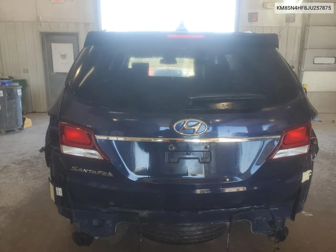 KM8SN4HF8JU257875 2018 Hyundai Santa Fe Se