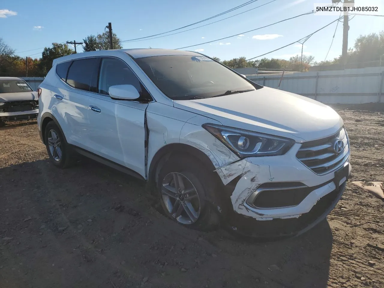 5NMZTDLB1JH085032 2018 Hyundai Santa Fe Sport