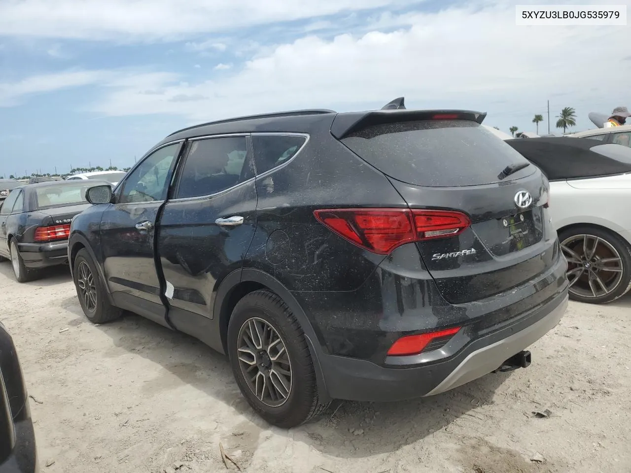 5XYZU3LB0JG535979 2018 Hyundai Santa Fe Sport