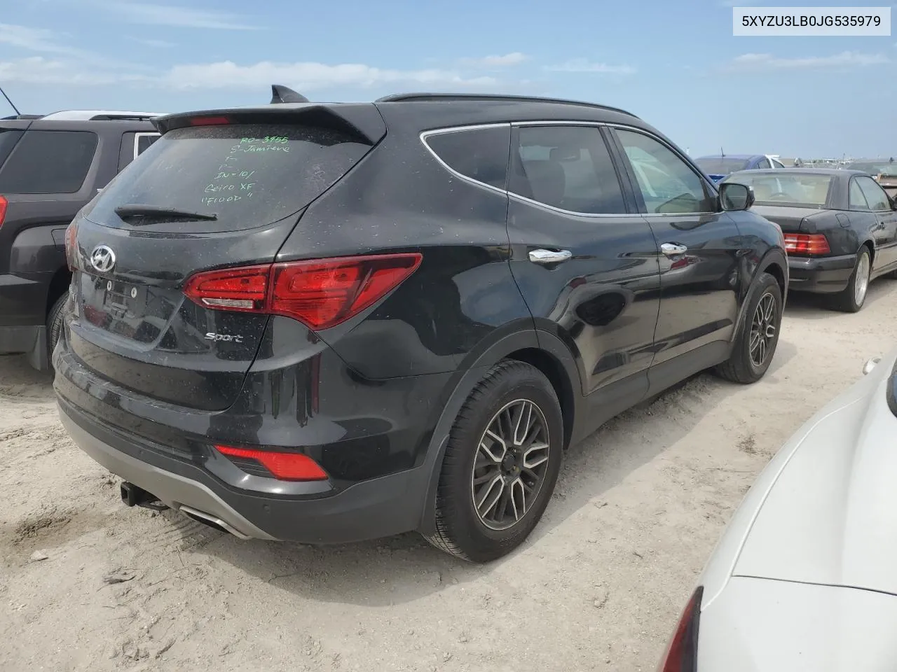 5XYZU3LB0JG535979 2018 Hyundai Santa Fe Sport