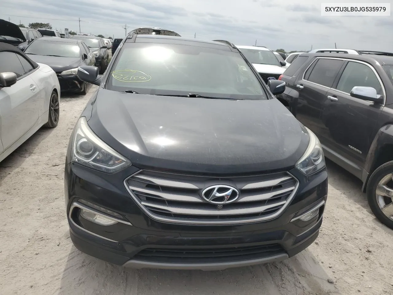 2018 Hyundai Santa Fe Sport VIN: 5XYZU3LB0JG535979 Lot: 75452284