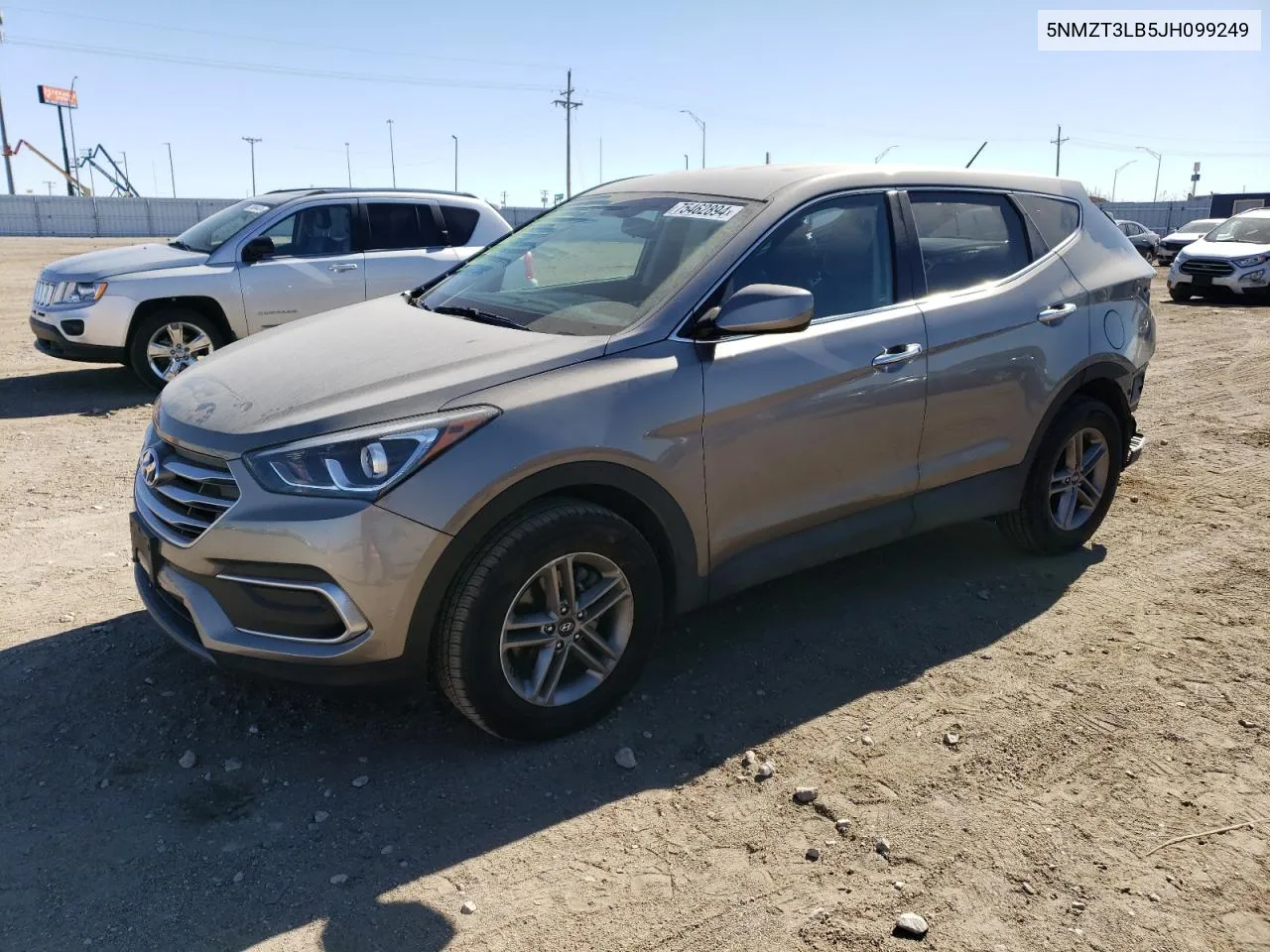 2018 Hyundai Santa Fe Sport VIN: 5NMZT3LB5JH099249 Lot: 75462894