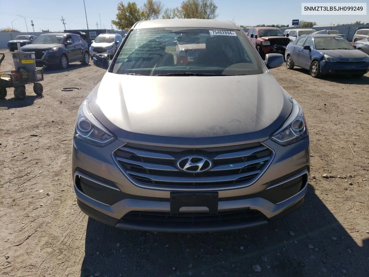 2018 Hyundai Santa Fe Sport VIN: 5NMZT3LB5JH099249 Lot: 75462894