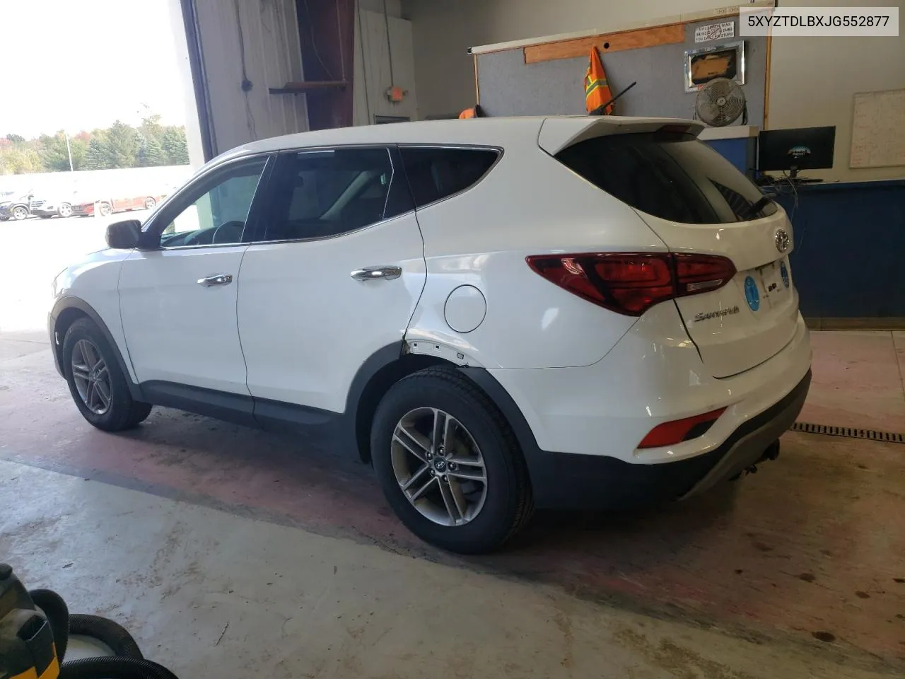 2018 Hyundai Santa Fe Sport VIN: 5XYZTDLBXJG552877 Lot: 75471154