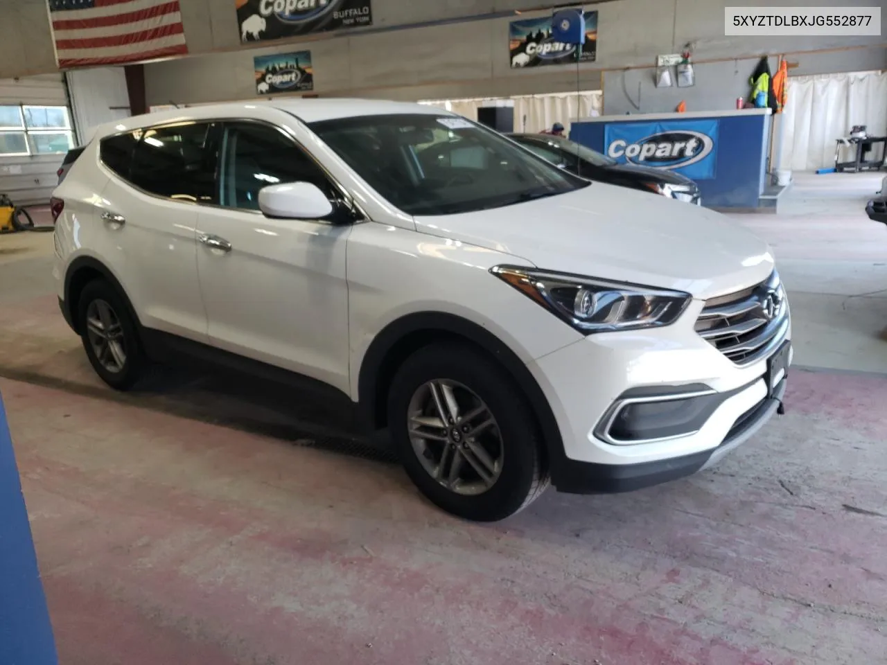 2018 Hyundai Santa Fe Sport VIN: 5XYZTDLBXJG552877 Lot: 75471154