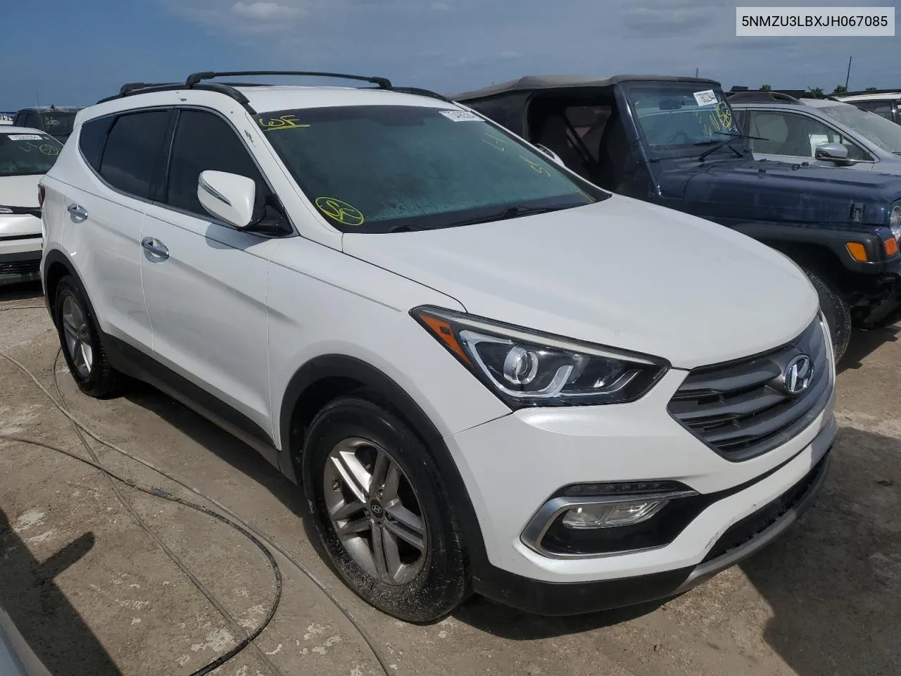 2018 Hyundai Santa Fe Sport VIN: 5NMZU3LBXJH067085 Lot: 75490584