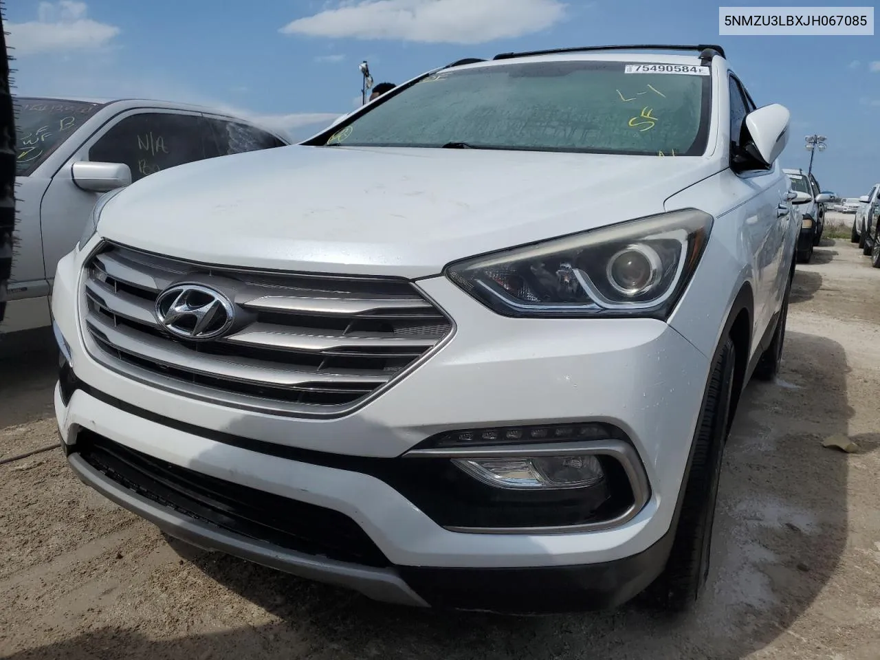 5NMZU3LBXJH067085 2018 Hyundai Santa Fe Sport