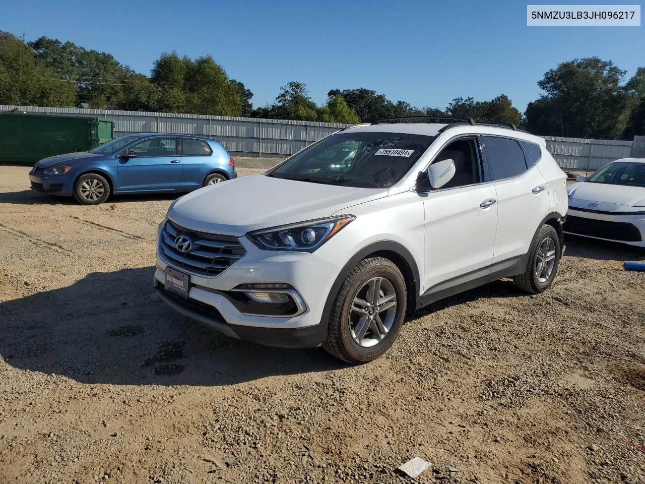 2018 Hyundai Santa Fe Sport VIN: 5NMZU3LB3JH096217 Lot: 75510494