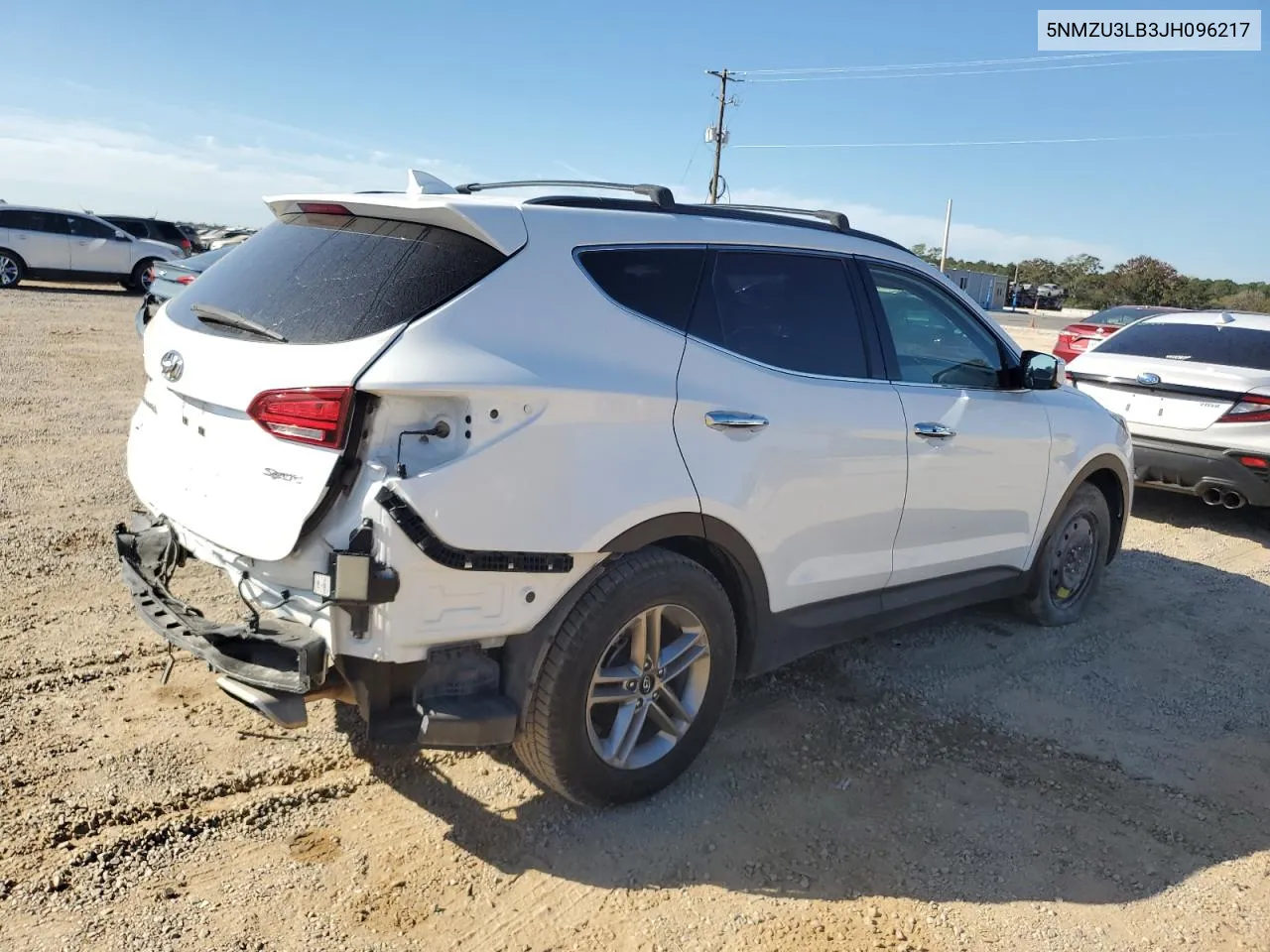 5NMZU3LB3JH096217 2018 Hyundai Santa Fe Sport