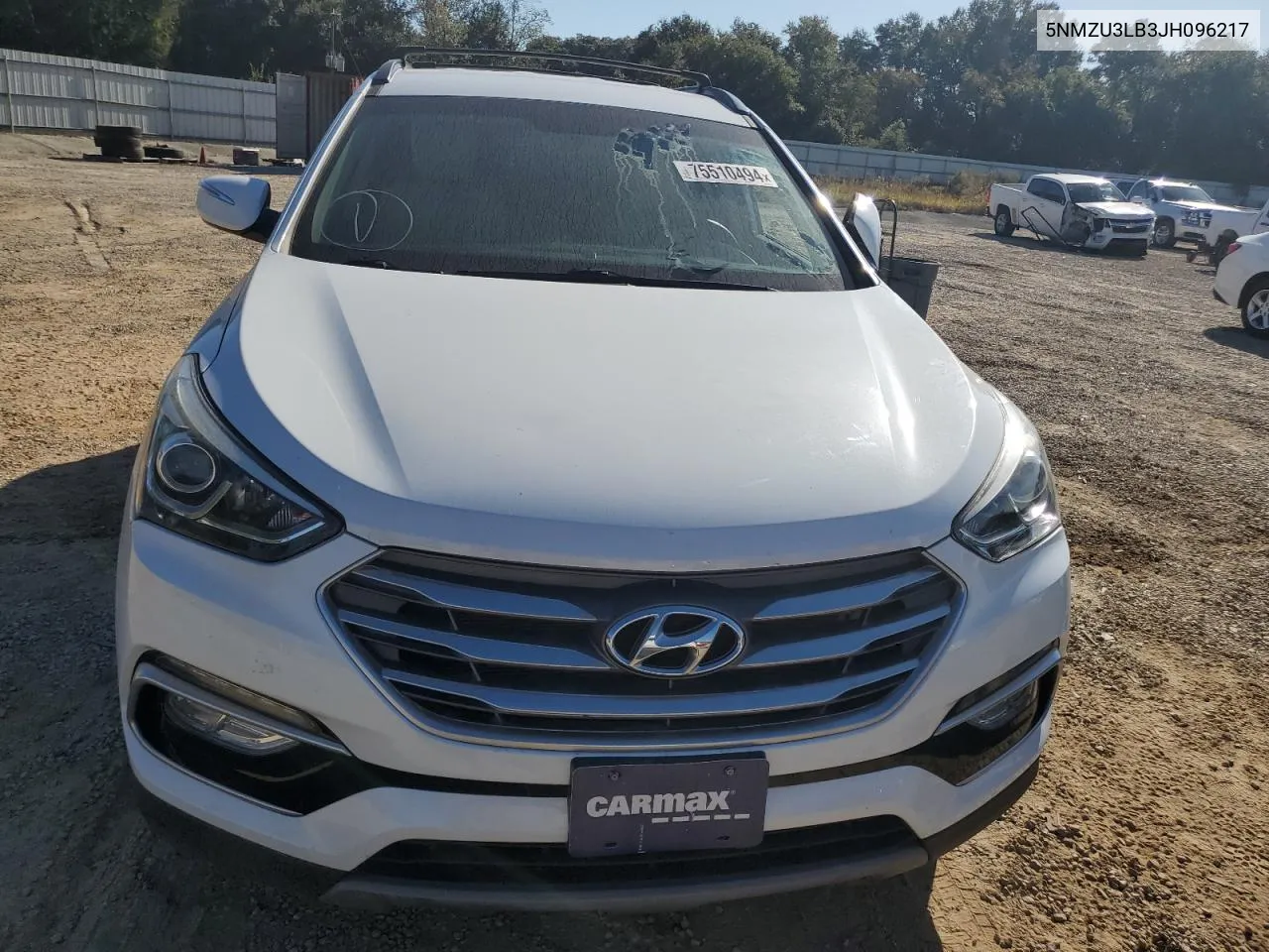 2018 Hyundai Santa Fe Sport VIN: 5NMZU3LB3JH096217 Lot: 75510494