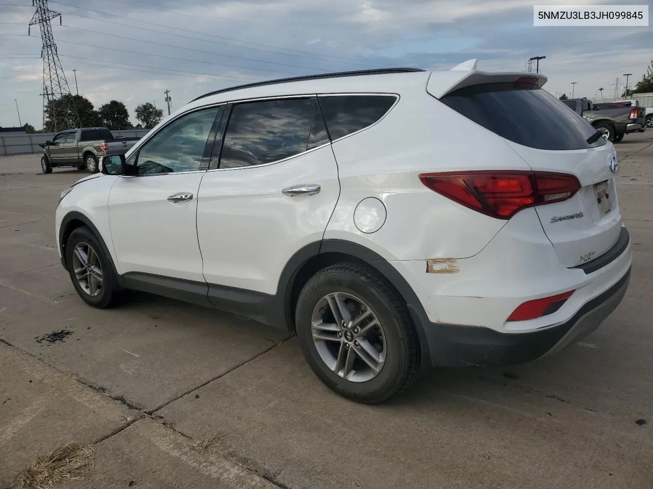 5NMZU3LB3JH099845 2018 Hyundai Santa Fe Sport