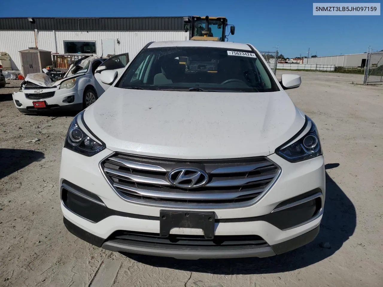 5NMZT3LB5JH097159 2018 Hyundai Santa Fe Sport