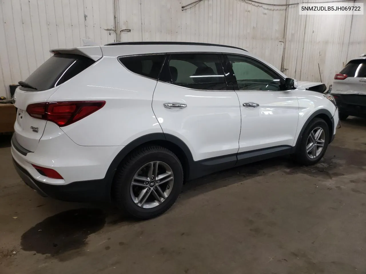 2018 Hyundai Santa Fe Sport VIN: 5NMZUDLB5JH069722 Lot: 75657124