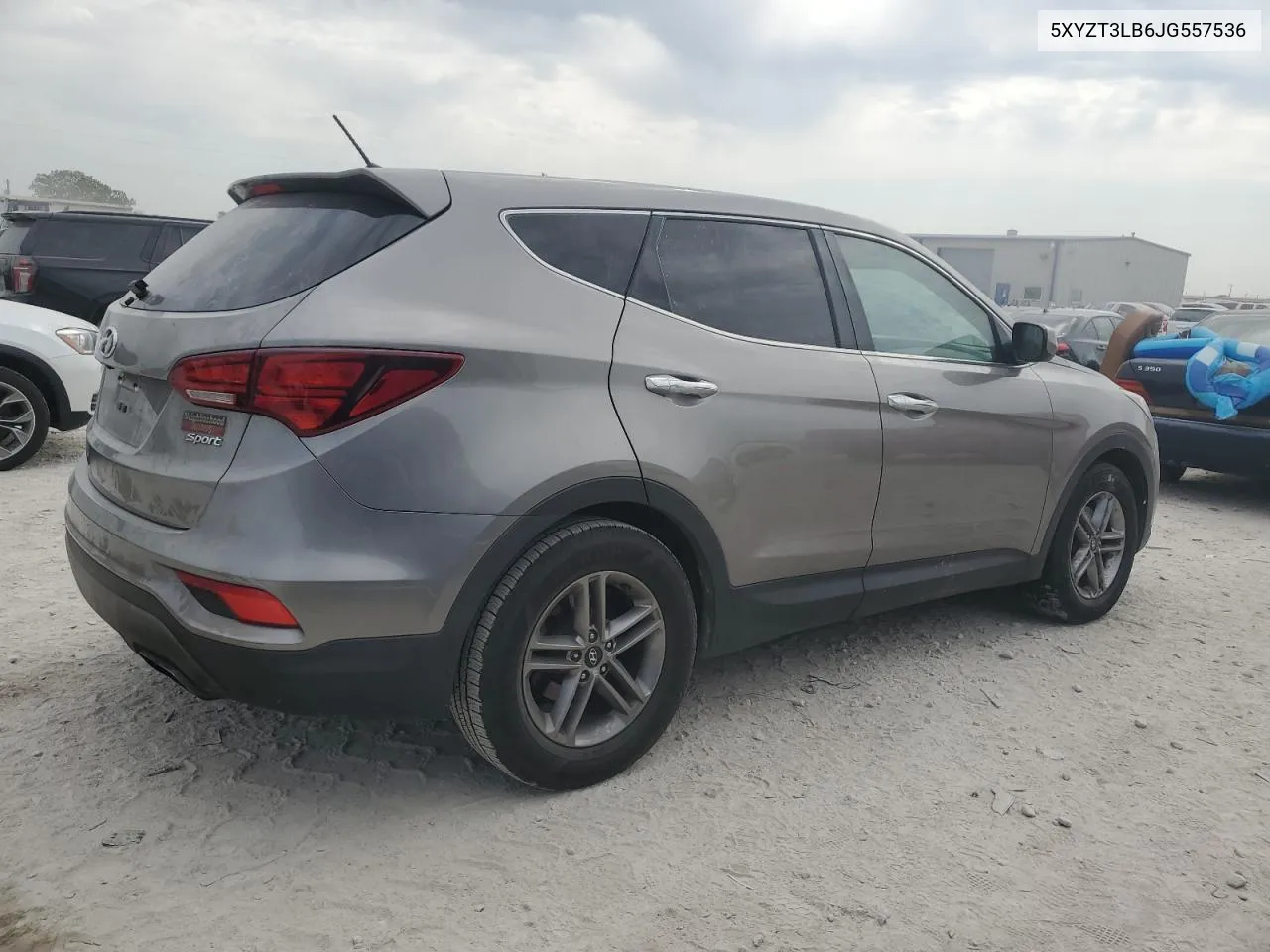 2018 Hyundai Santa Fe Sport VIN: 5XYZT3LB6JG557536 Lot: 75668594