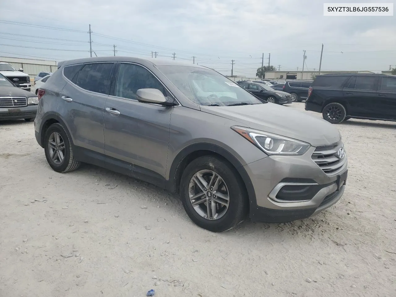 2018 Hyundai Santa Fe Sport VIN: 5XYZT3LB6JG557536 Lot: 75668594