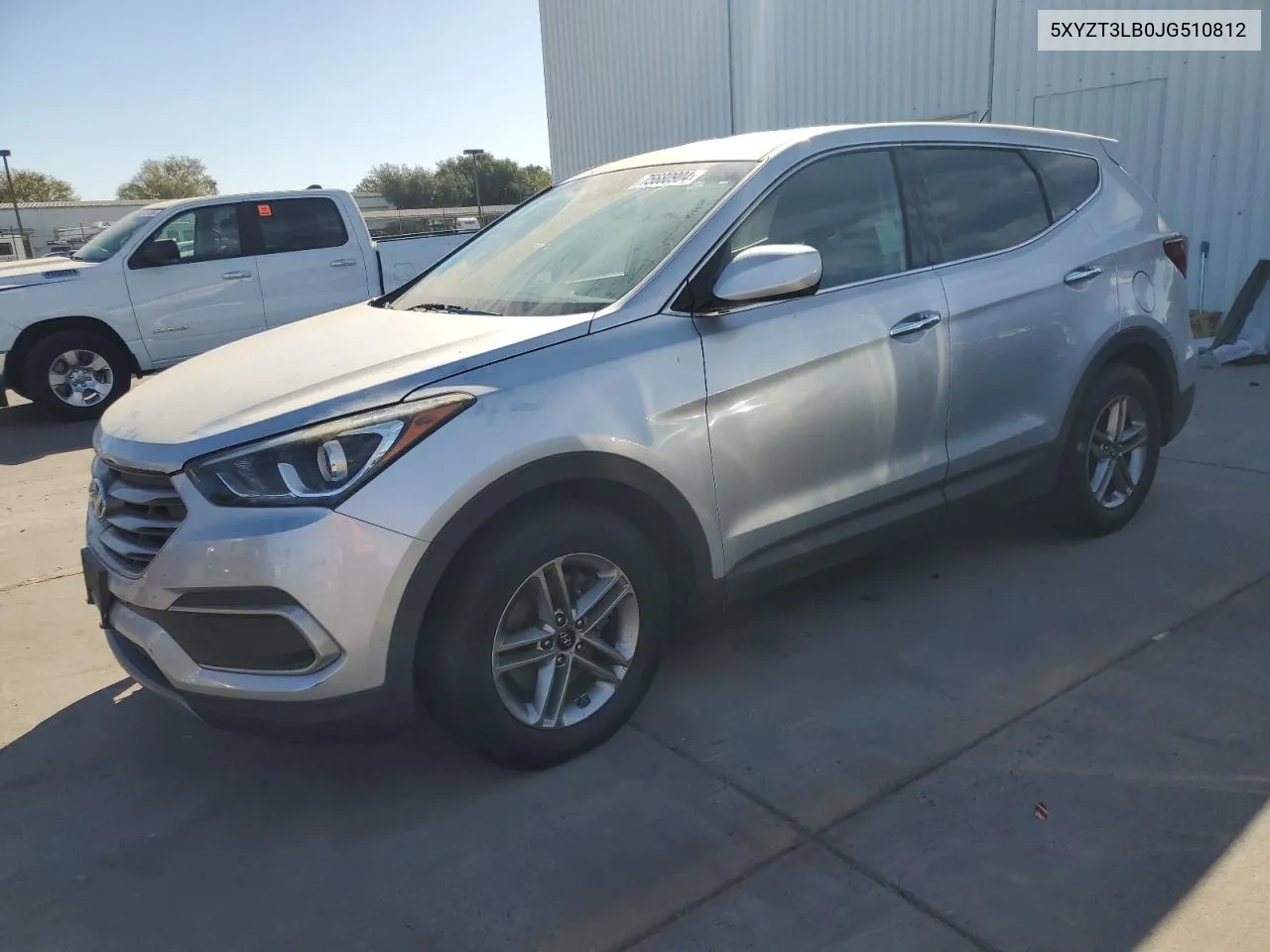 2018 Hyundai Santa Fe Sport VIN: 5XYZT3LB0JG510812 Lot: 75680904