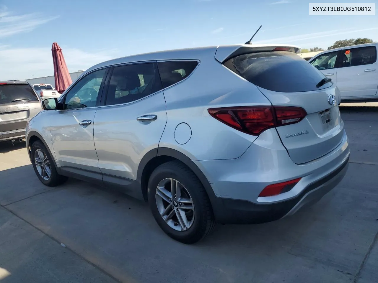 2018 Hyundai Santa Fe Sport VIN: 5XYZT3LB0JG510812 Lot: 75680904