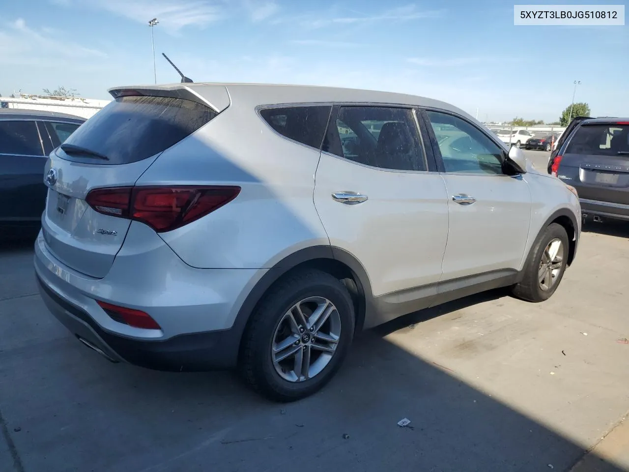 2018 Hyundai Santa Fe Sport VIN: 5XYZT3LB0JG510812 Lot: 75680904