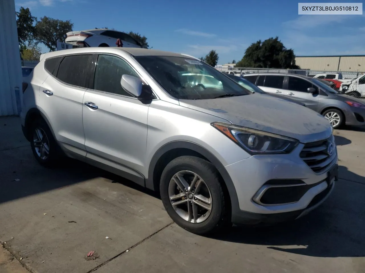 2018 Hyundai Santa Fe Sport VIN: 5XYZT3LB0JG510812 Lot: 75680904