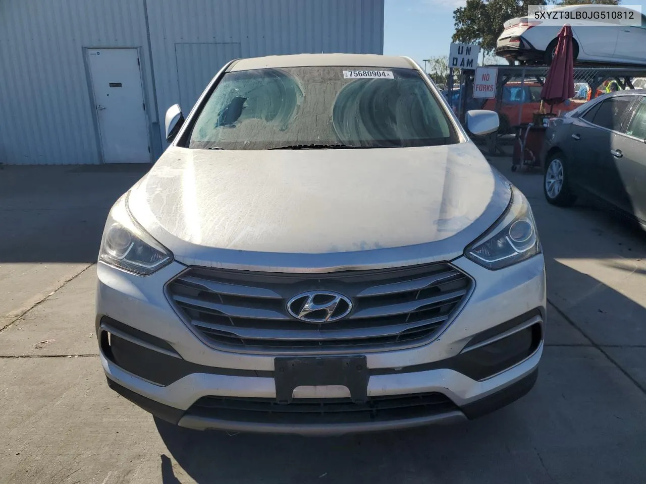 2018 Hyundai Santa Fe Sport VIN: 5XYZT3LB0JG510812 Lot: 75680904