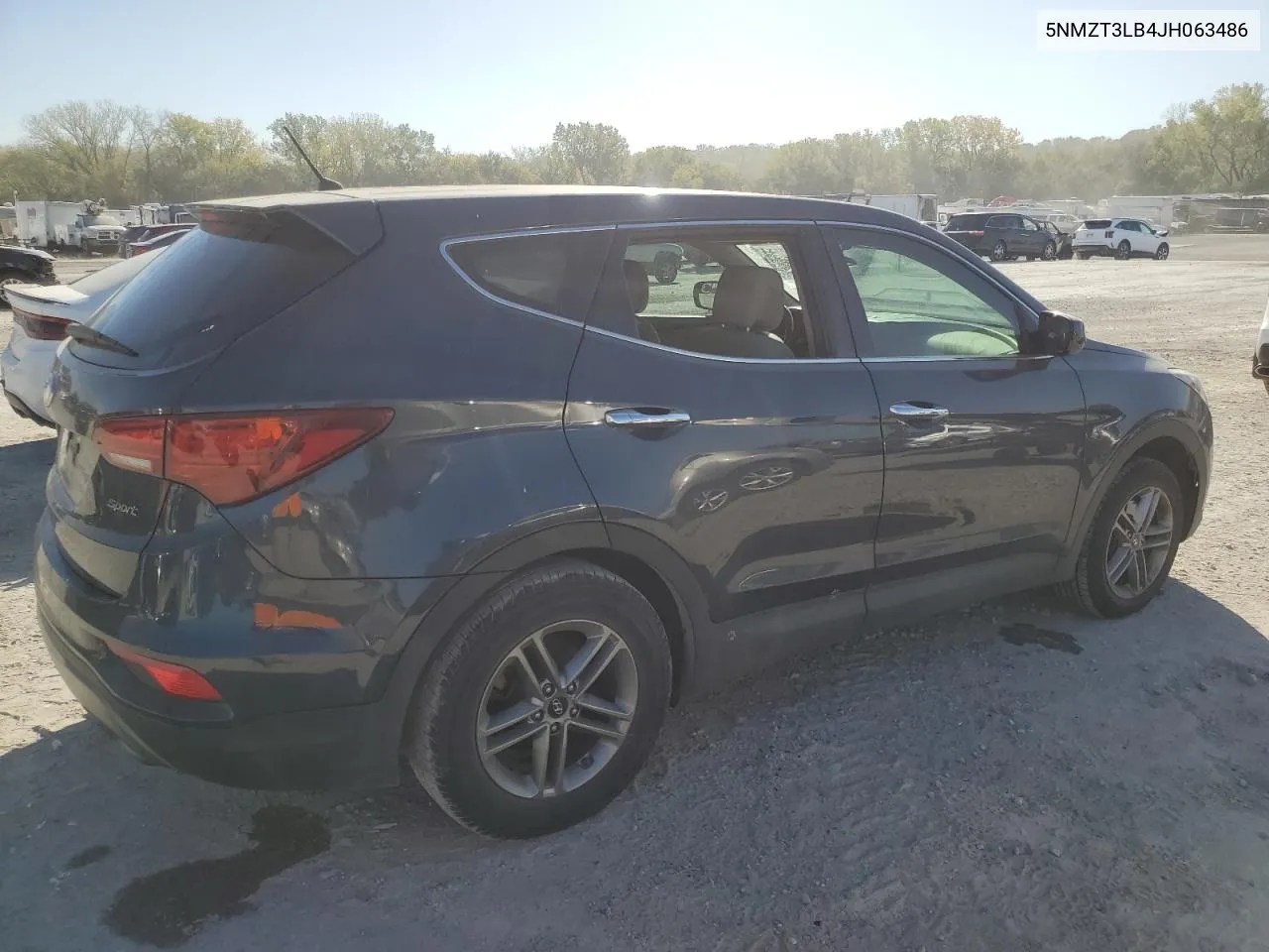 5NMZT3LB4JH063486 2018 Hyundai Santa Fe Sport