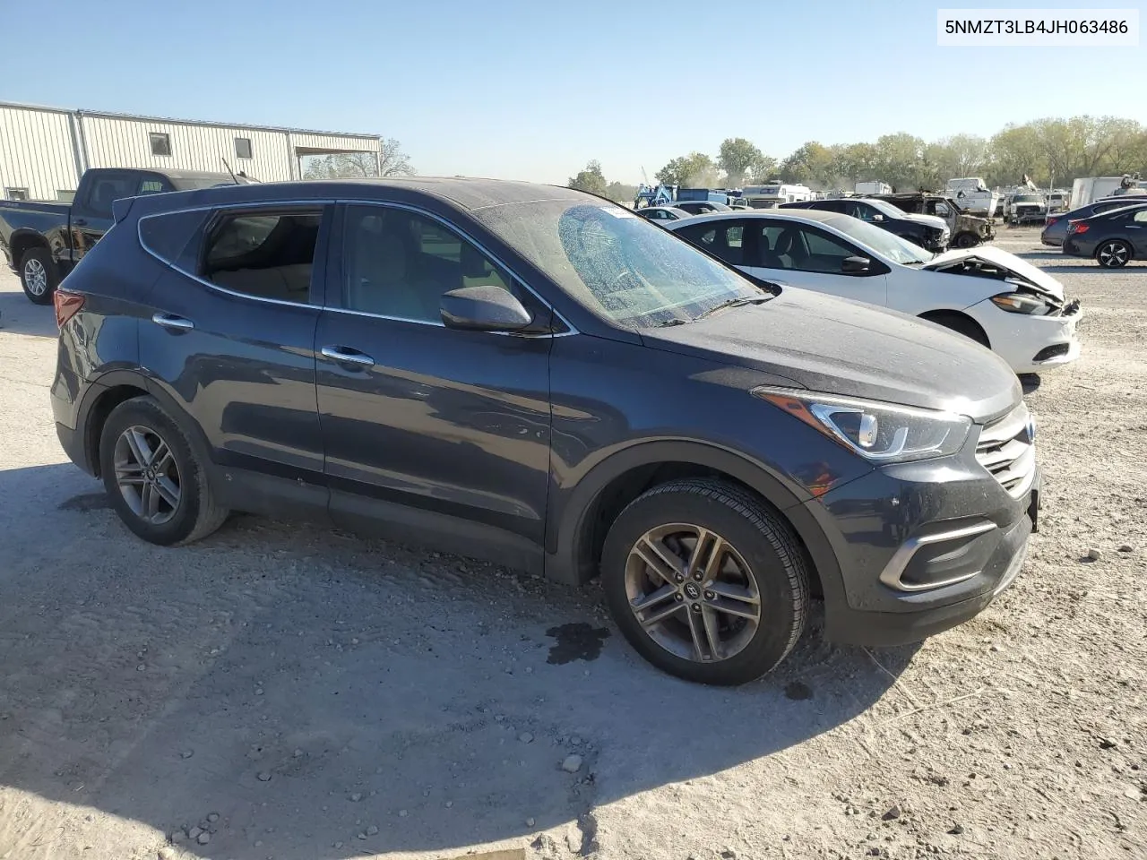 2018 Hyundai Santa Fe Sport VIN: 5NMZT3LB4JH063486 Lot: 75832094