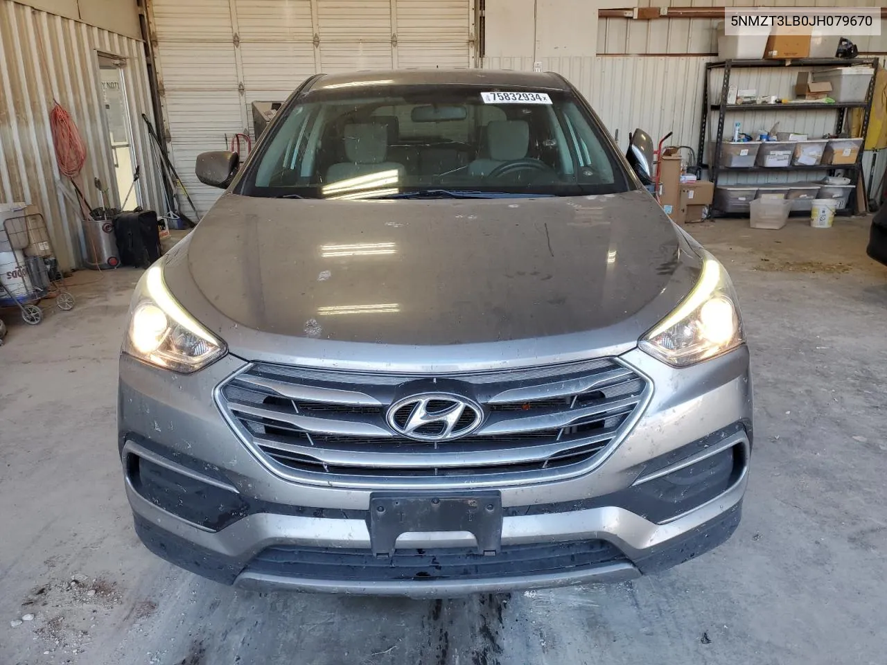 5NMZT3LB0JH079670 2018 Hyundai Santa Fe Sport