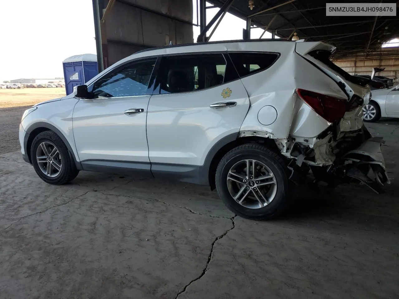 2018 Hyundai Santa Fe Sport VIN: 5NMZU3LB4JH098476 Lot: 75851554